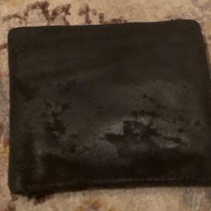 Allsaints men’s leather wallet